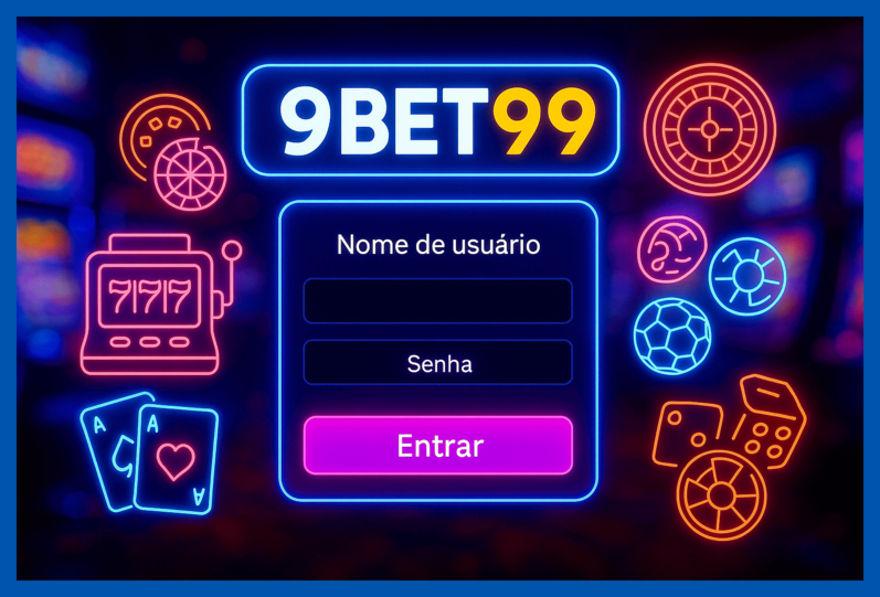 Criar uma nova Conta no plataforma 9BET99